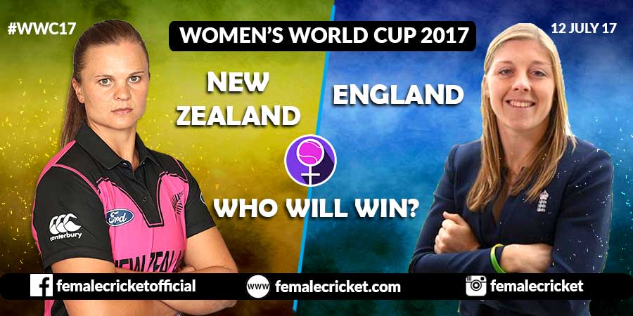 Match 23 - England Women vs New Zealand Women in World Cup 2017