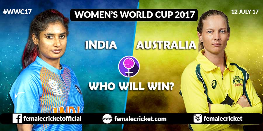 Match 22 - Australia Women vs India Women in World Cup 2017