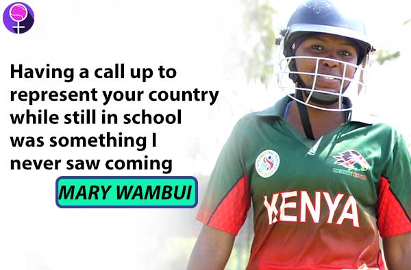 Female Cricket interviews Mary Wambui - Kenya women's national cricket team