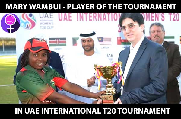 Female Cricket interviews Mary Wambui - Kenya women's national cricket team