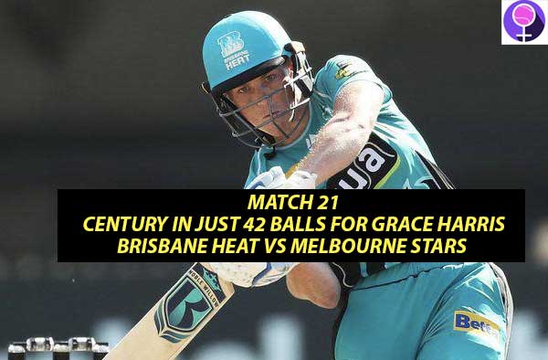 Match 21 – Brisbane Heat Women vs Melbourne Stars Women at The Gabba, Brisbane