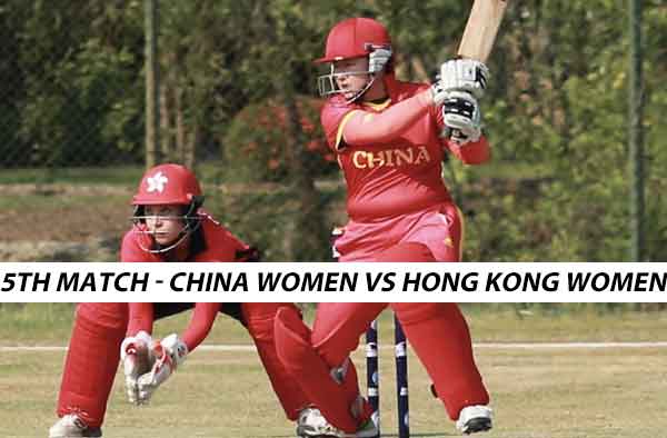 Match 5 - Hong Kong Women vs China Women - China wins last ball thriller against Hong Kong Women