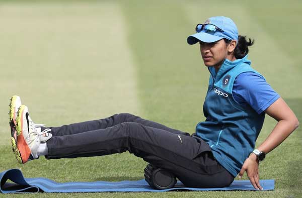 Smriti Mandhana exercises