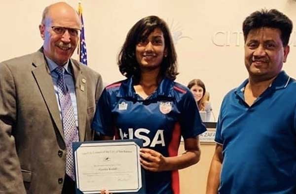 Geetika Kodali USA Cricketer