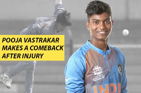 Pooja Vastrakar injury comeback