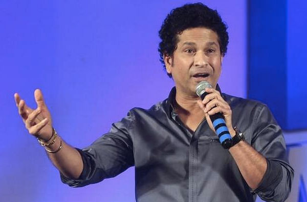 Sachin Tendulkar bats for women's cricket. Photo Credit: PTI