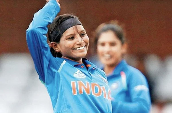 Rajeshwari Gayakwad. Pic Credits: ICC