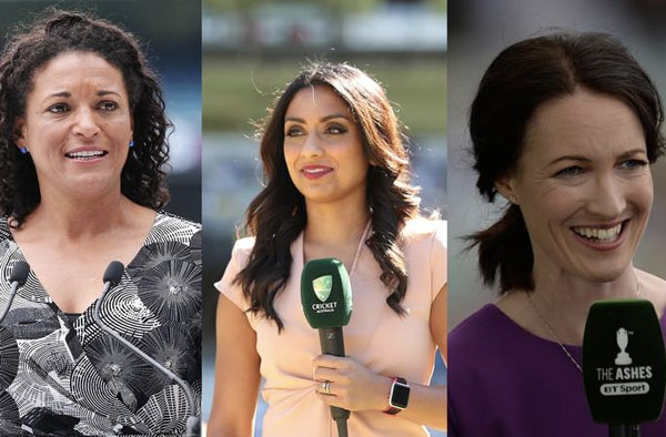 (L-R) Melanie Jones, Isa Guha, Alison Mitchell - GETTY IMAGES