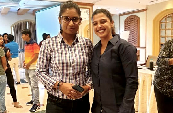 Mithali Raj and Mamtha Kanojia