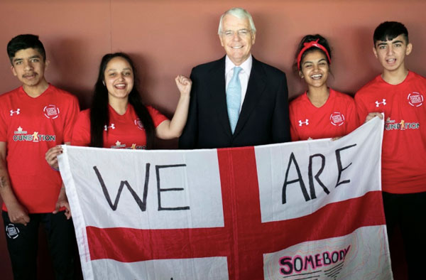 Team England at Street Child World Cup 2019