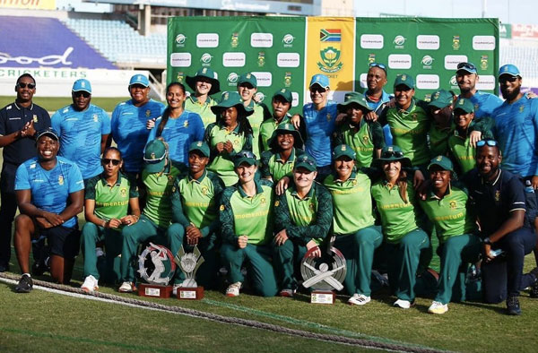 South Africa Wins ODI Series 3-0 over Pakistan. PC: Cricket South Africa / Twitter