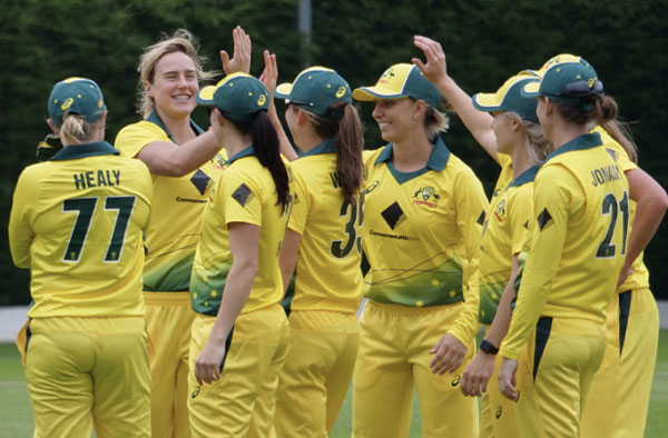 Australia Women's Cricket Team complete 23 Consecutive ODI Victory. PC: AusWomenCricket / Twitter
