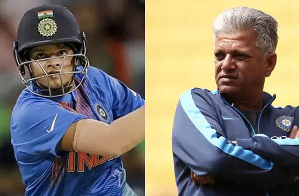 Shafali Verma and WV Raman.