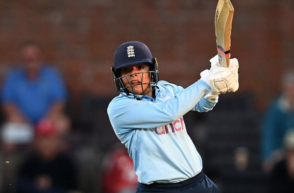 Sophia Dunkley. PC: England Cricket / Twitter