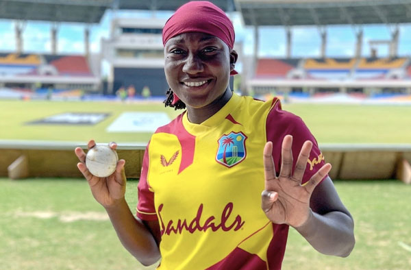 Stafanie Taylor picks a hat-trick against Pakistan in 3rd T20I PC: Twitter