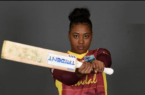 Hayley Matthews scores a ton against Pakistan. PC: Getty Images