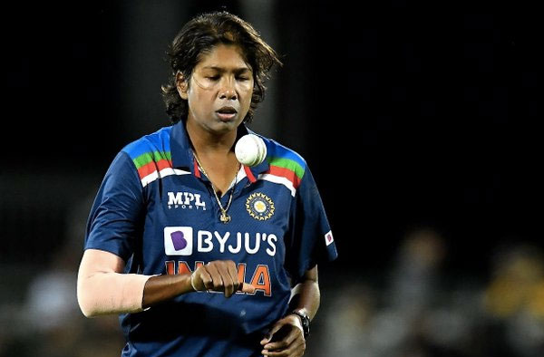 Jhulan Goswami in action during Australia tour. PC: Twitter