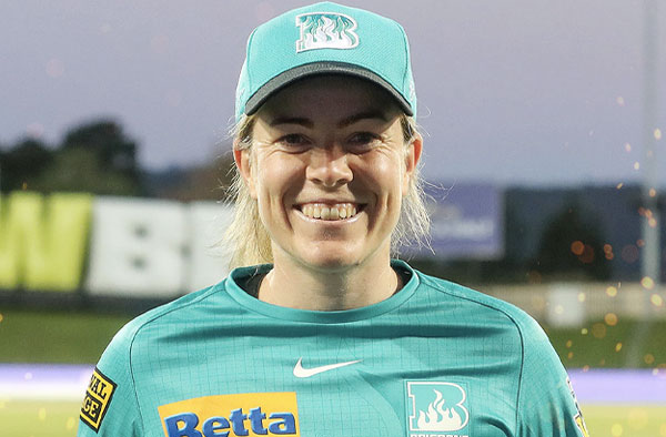 Georgia Redmayne for Brisbane Heat. PC: WBBL/Twitter