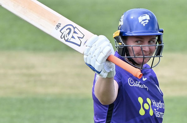 Rachel Priest scores a ton in WBBL07 against Melbourne Stars. PC: WBBL/Twitter