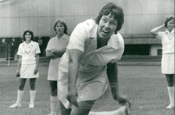 Former Cricketer Raelee Thompson inducted into the Australian Cricket Hall of Fame 2022. PC: penbugs