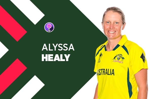 Player Profile of Alyssa Healy in Women's Cricket World Cup 2022. PC: jeetwins88.com