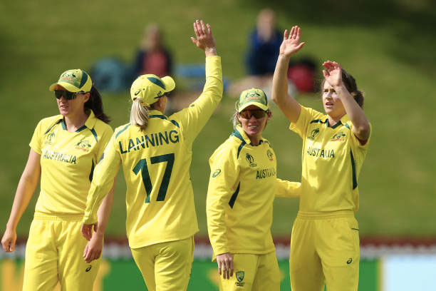 Ellyse Perry picks 3 Wickets against West Indies. PC: ICC/Getty Images
