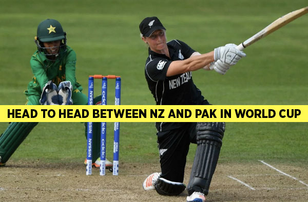 Head to Head between New Zealand vs Pakistan Women in ODI World Cup