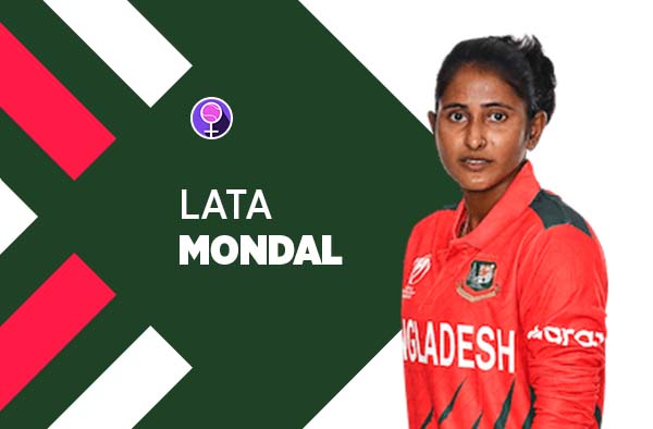 Player Profile of Lata Mondal in Women's Cricket World Cup 2022. PC: jeetwins88.com