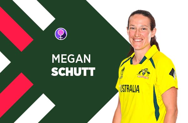 Player Profile of Megan Schutt in Women's Cricket World Cup 2022. PC: jeetwins88.com