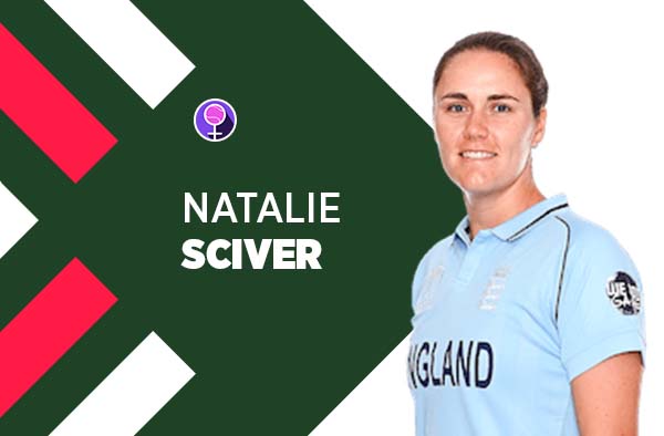 Player Profile of Nat Sciver in Women's Cricket World Cup 2022. PC: jeetwins88.com