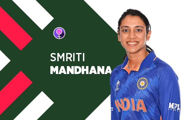 Player Profile of Smriti Mandhana in Women's Cricket World Cup 2022. PC: jeetwins88.com