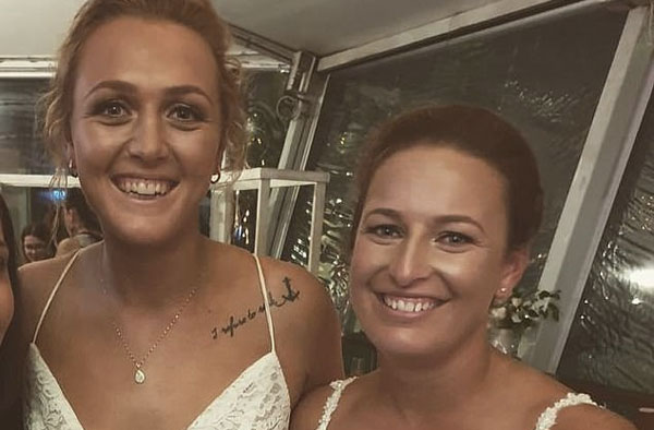 Hayley Jensen and Nicola Hancock
