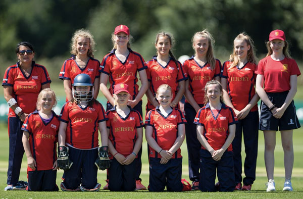 The Brooks Macdonald Women’s Inter-Insular T20I series. PC: Twitter