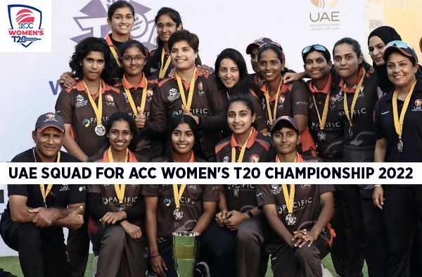 UAE Squad Announced for ACC Women's T20 Championship 2022