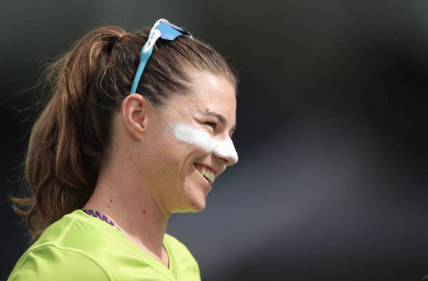 Tammy Beaumont for Sydney Thunders. PC: Getty Images