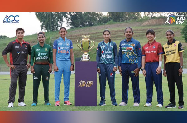 Women's Asia Cup 2022 Participants. PC: ACC/Twitter