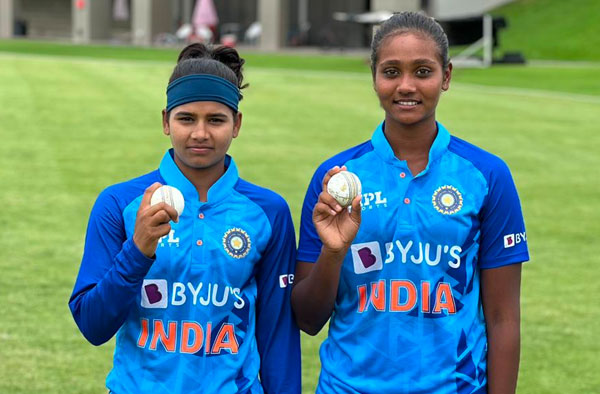 Shabnam Shakil and Archana Devi. PC: BCCiWomen / Twitter