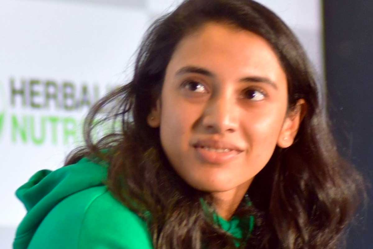 Smriti Mandhana at a recent event