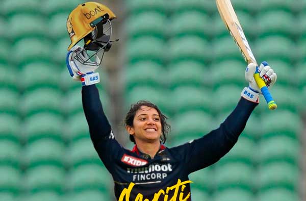 Smriti Mandhana roped in by Royal Challengers Bangalore. PC: Twitter