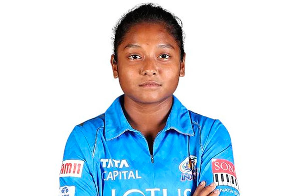 Jintimani Kalita for Mumbai Indians. PC: Twitter