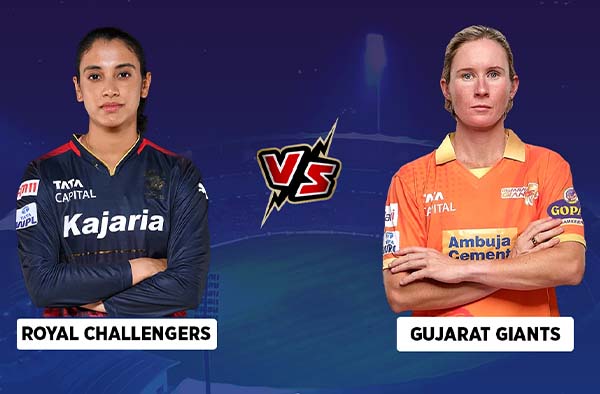 Match 16: Gujarat Giants v Royal Challengers Bangalore | Squads | Players to Watch | Fantasy Playing XI | Live streaming