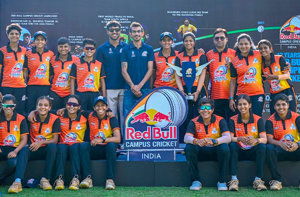 Mumbai's Rizvi College claims title at RedBull Campus Cricket 2023. PC: Twitter