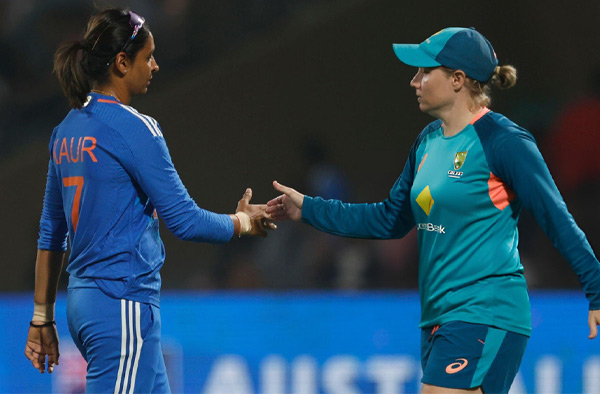 “It was tense, I will say that." : Alyssa Healy on Harmanpreet Kaur. PC: Getty