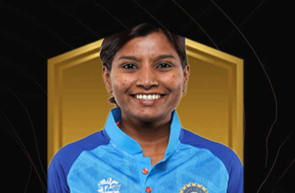 Rajeswari Gayakwad. PC: Getty