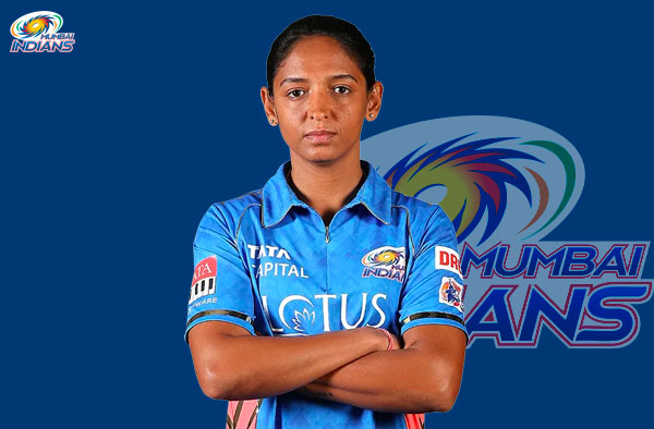 Harmanpreet Kaur for Mumbai Indians in WPL. PC: Female Cricket