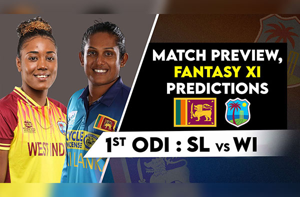 1st ODI Sri Lanka vs West Indies
