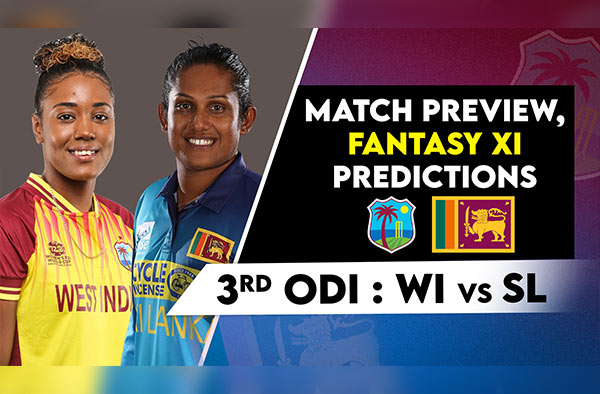 3rd ODI Sri Lanka vs West Indies
