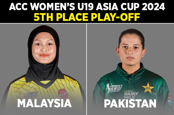 5th Place Play-Off: Malaysia Under-19 Women vs Pakistan Under-19 Women | Squads | Players to Watch | Fantasy Playing XI | Live Streaming | Pitch Report