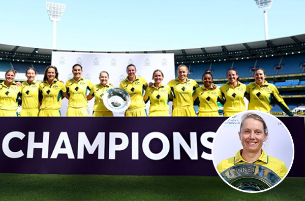 What did Alyssa Healy say on Australia's ICC Championship win and 2025 ODI World Cup?