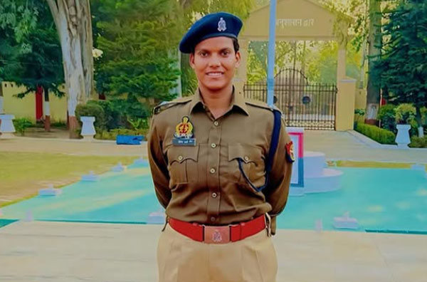 Deepti Sharma takes charge as the DSP of Uttar Pradesh Police
